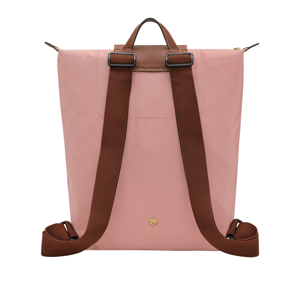 Longchamp Le Pliage Original M Backpack Pink Tea