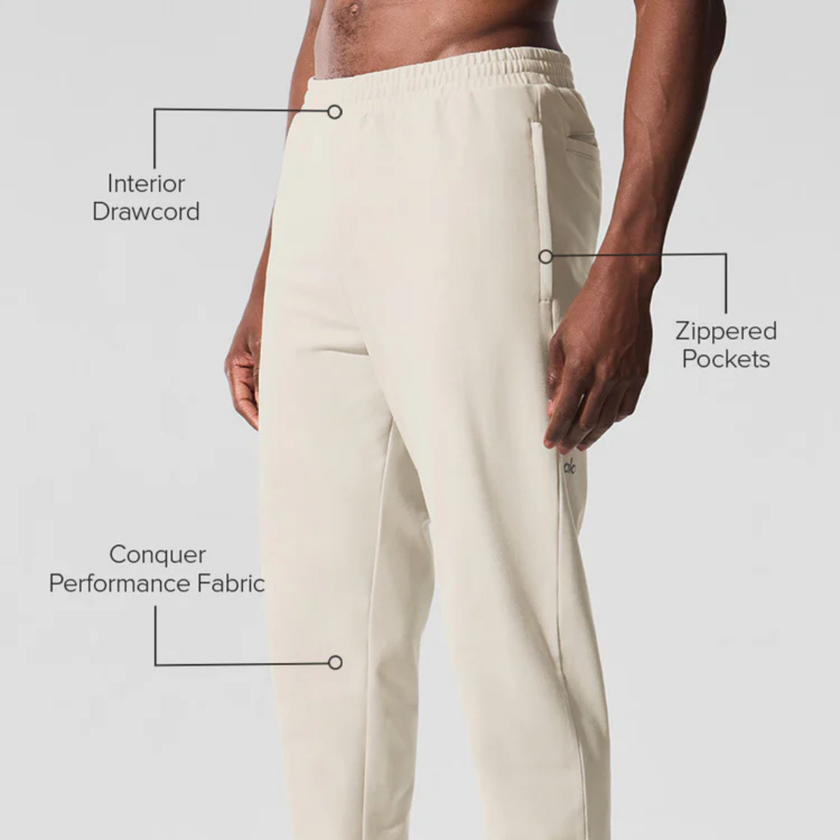Alo Yoga Conquer Max Performance Jogger Bone