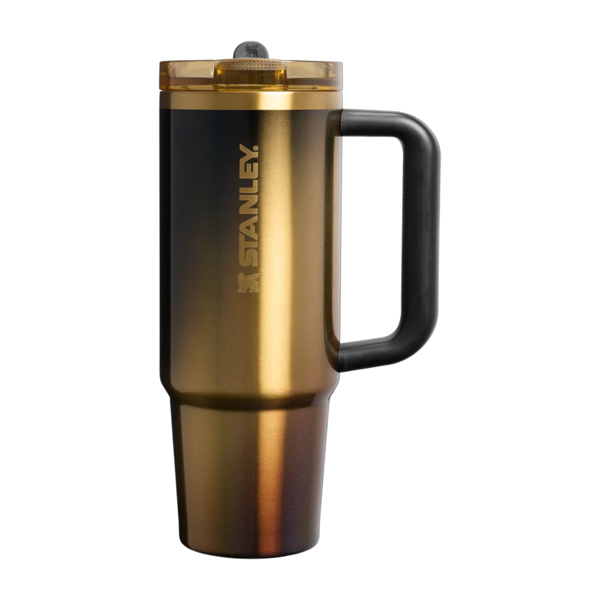 Stanley The Quencher ProTour Flip Straw Tumbler | 30 OZ Black Honey