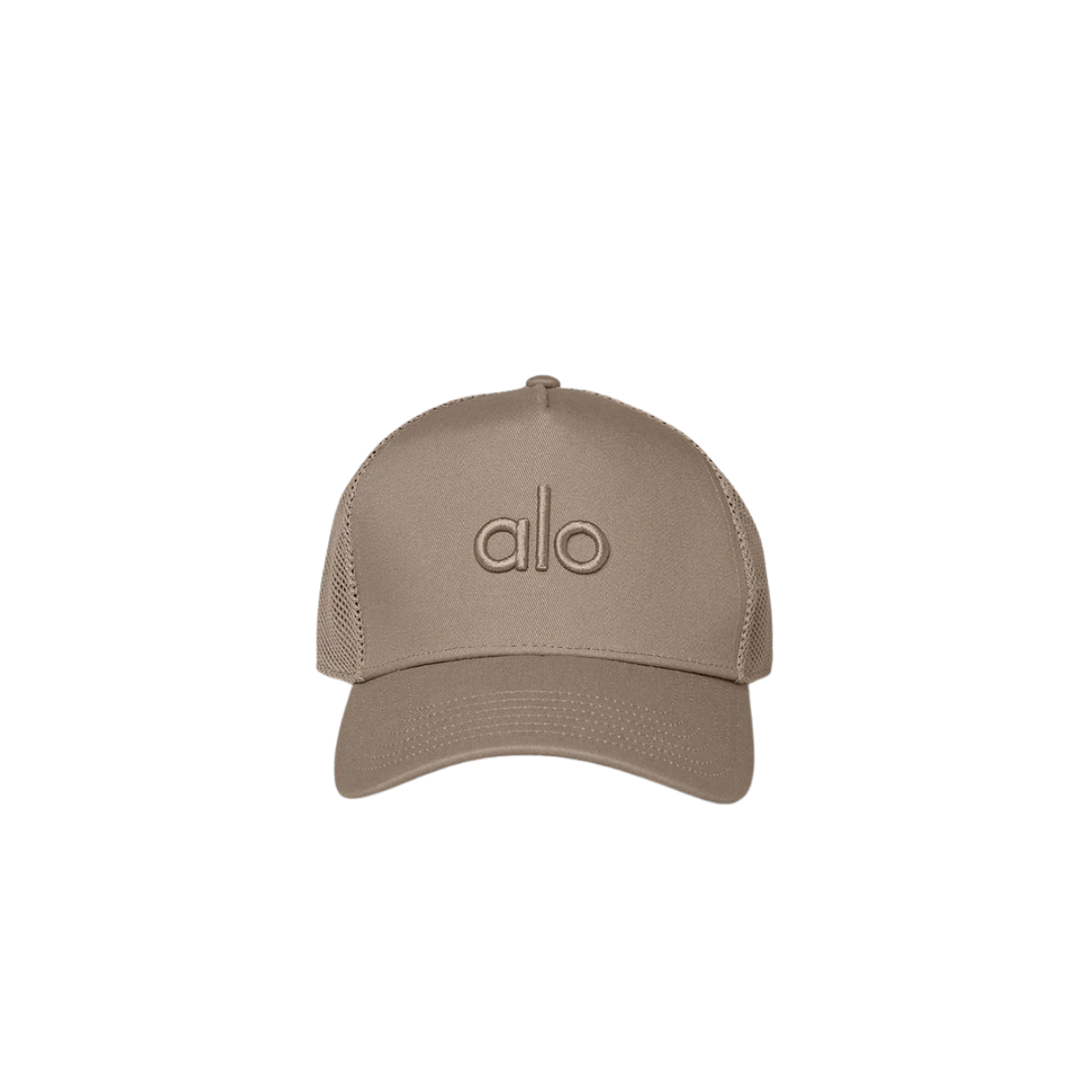 Alo Yoga District Trucker Hat Gravel