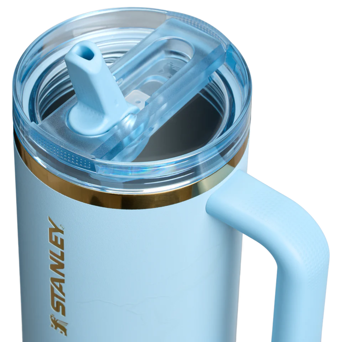 Stanley - The Messi x Stanley Quencher ProTour Flip Straw Tumbler | 40 OZ - Messi Striker Blue
