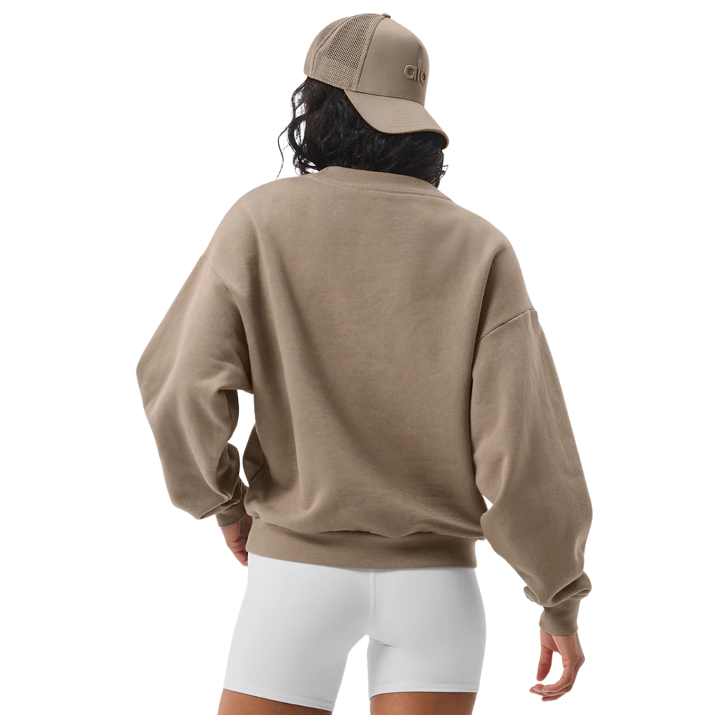 Alo Yoga District Trucker Hat Gravel