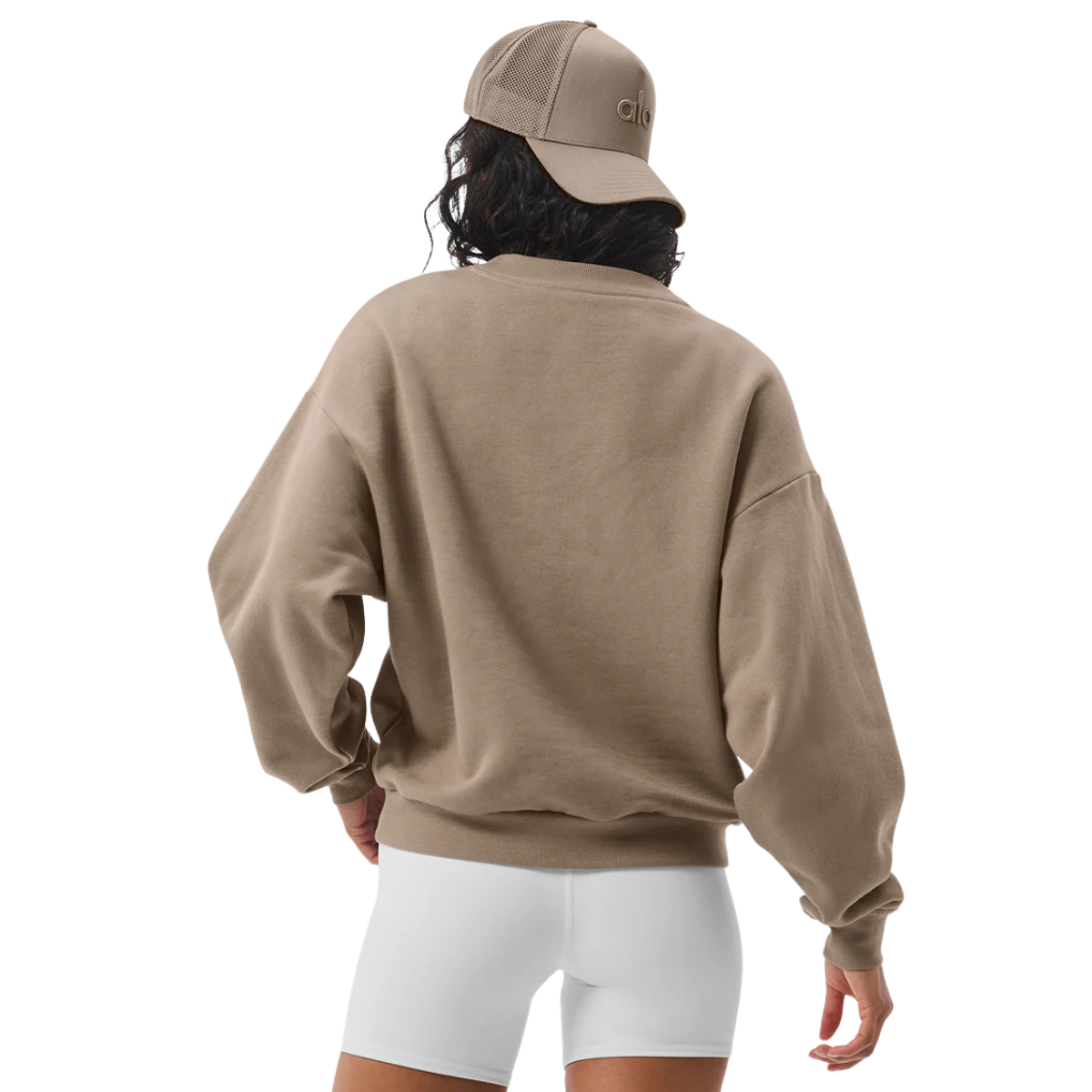 Alo Yoga District Trucker Hat Gravel