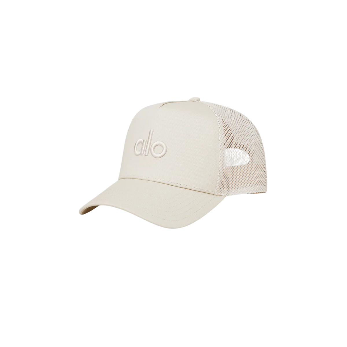 Alo Yoga District Trucker Hat Bone