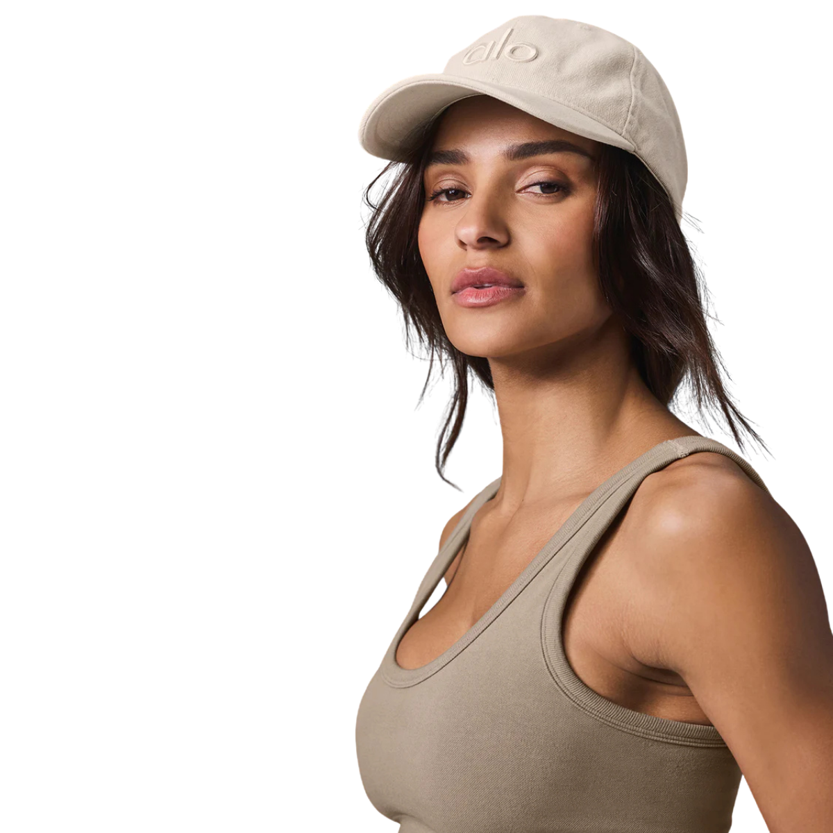 Alo Yoga Washed Off-Duty Cap Sand Dollar