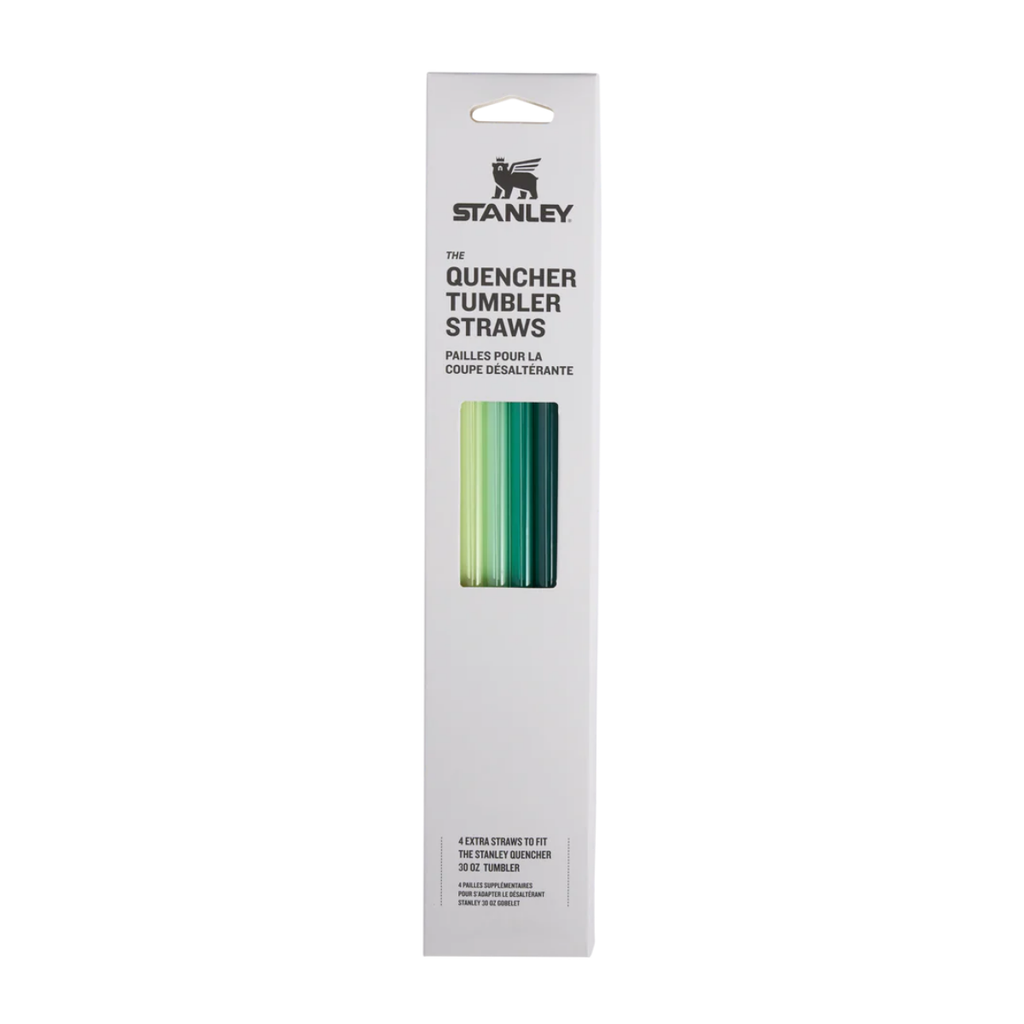 Stanley Adventure Quencher Travel Tumbler Straws | 30 OZ | 4-Pack Green