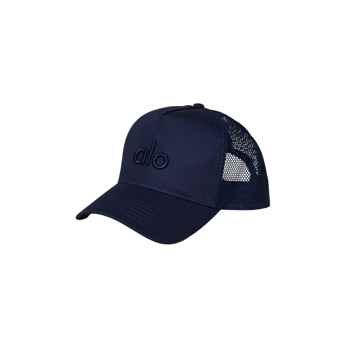 Alo Yoga District Trucker Hat Navy