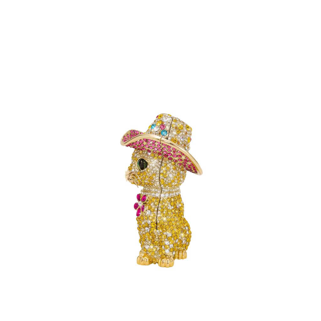 Jw Pei Glamorous Cat Clutch Multicolor Gold