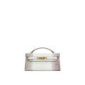 Jw Pei Noor Top Handle Bag White Croc