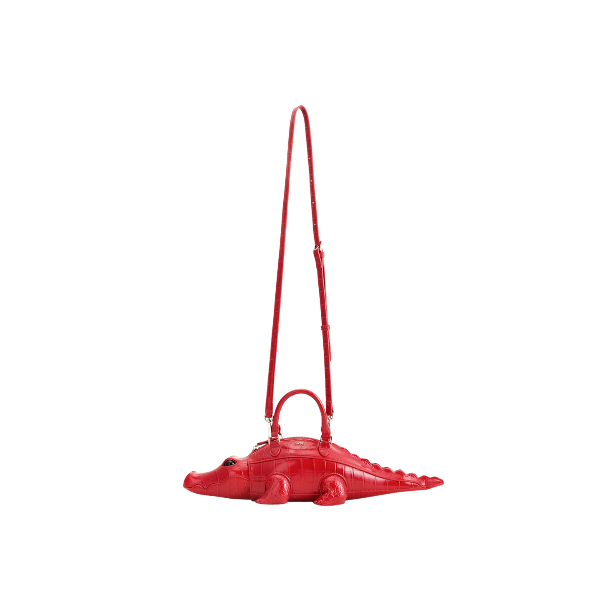 Jw Pei Jayden Crocodile Novelty Handbag Red