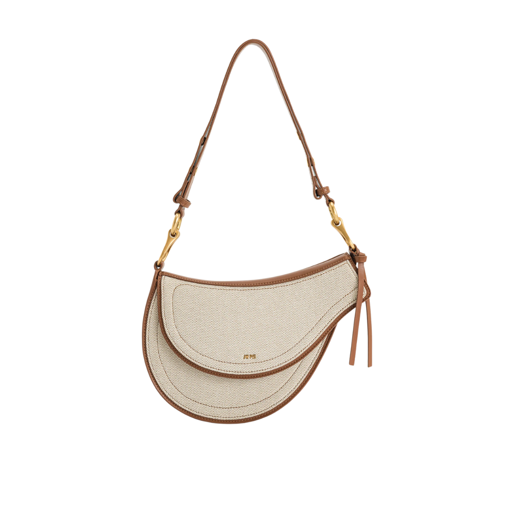 Jw Pei Ashlie Crossbody Bag Brown Canvas