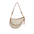 Jw Pei Ashlie Crossbody Bag Brown Canvas