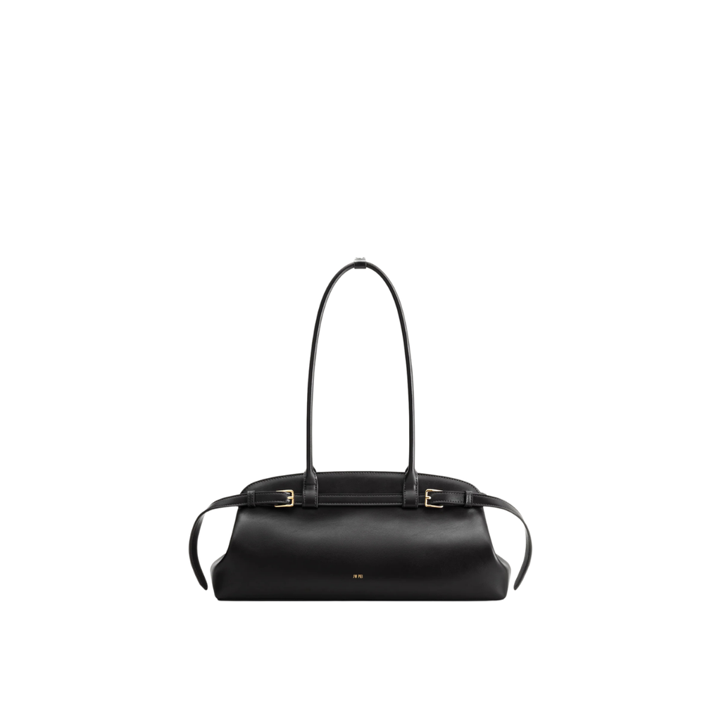 Jw Pei Arden Belt Detail East West Shoulder Bag Black