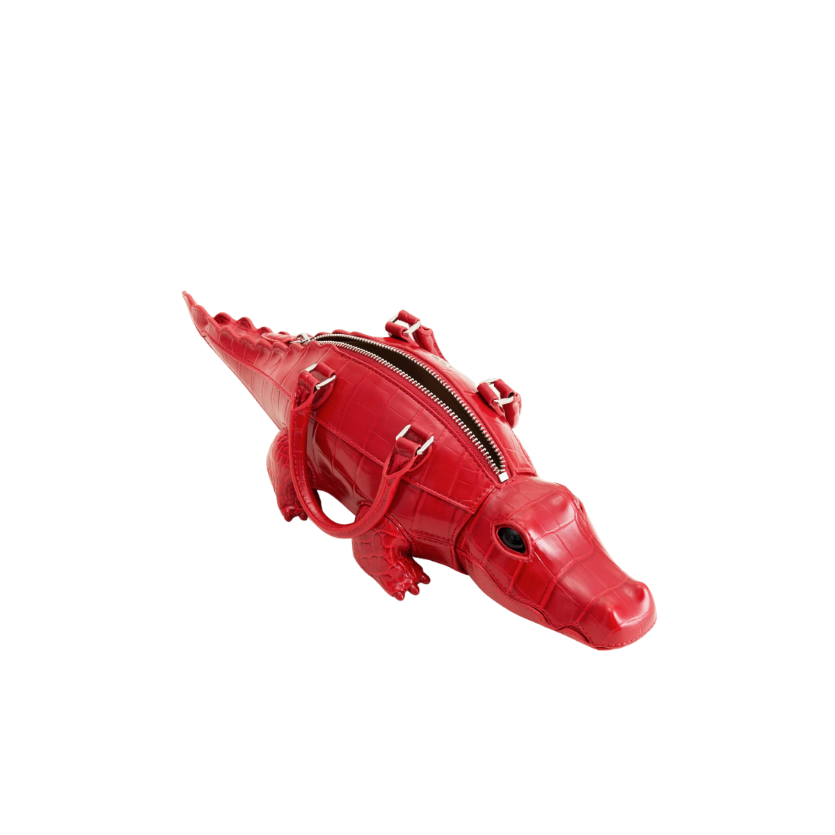 Jw Pei Jayden Crocodile Novelty Handbag Red