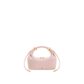 Jw Pei Ellie Faux Suede Metal Ring Embellished Top Handle Bag Pink