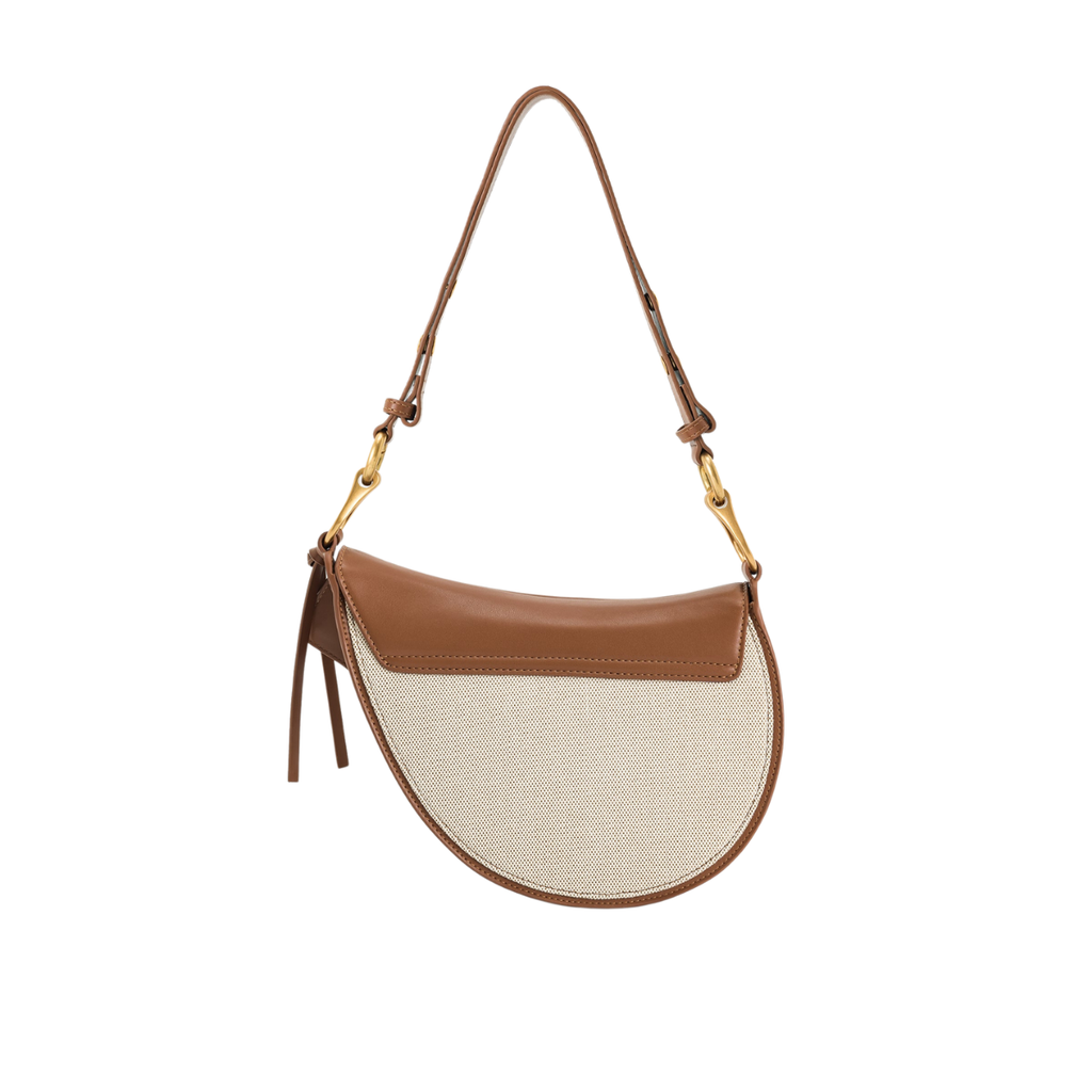 Jw Pei Ashlie Crossbody Bag Brown Canvas