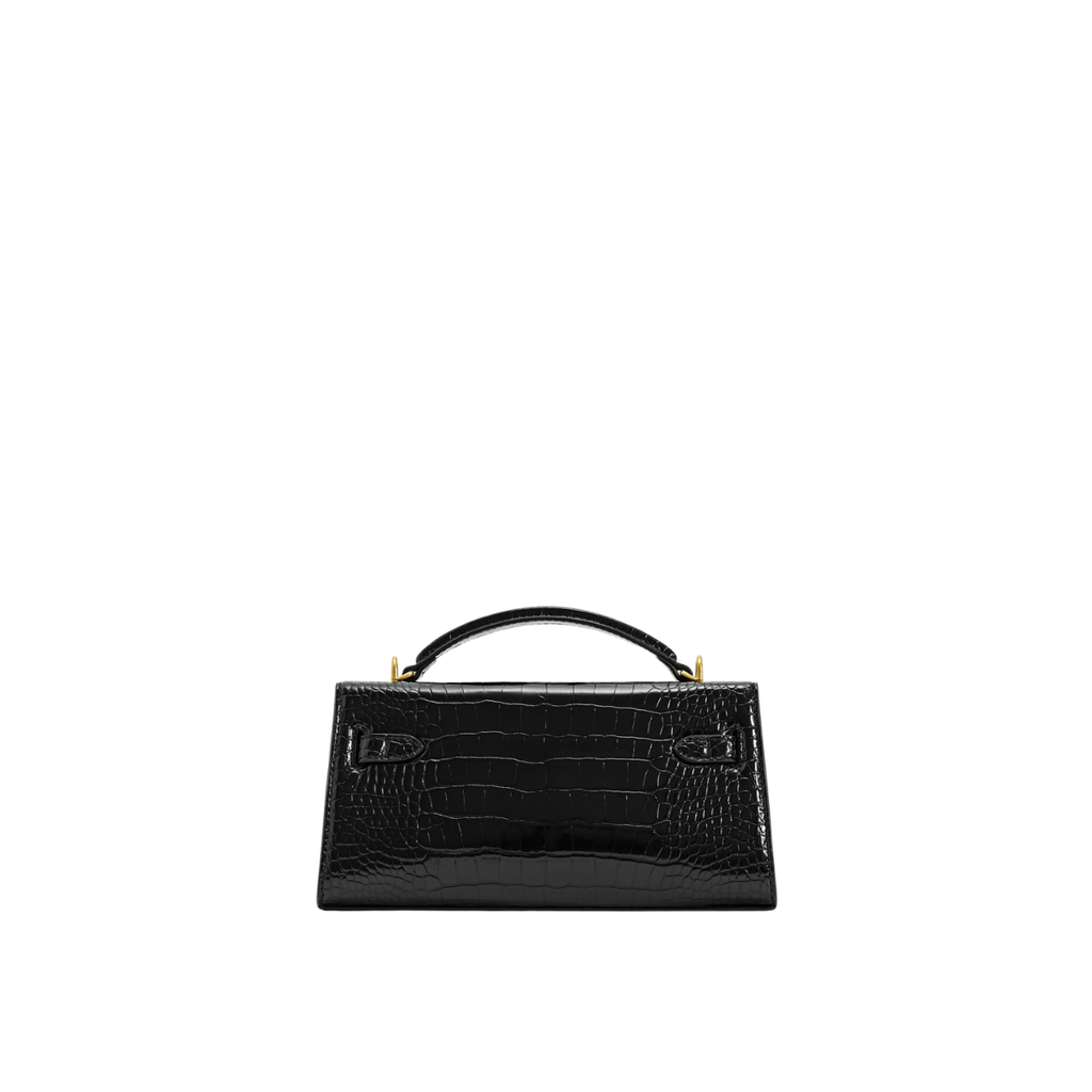 Jw Pei Noor Top Handle Bag Black Croc