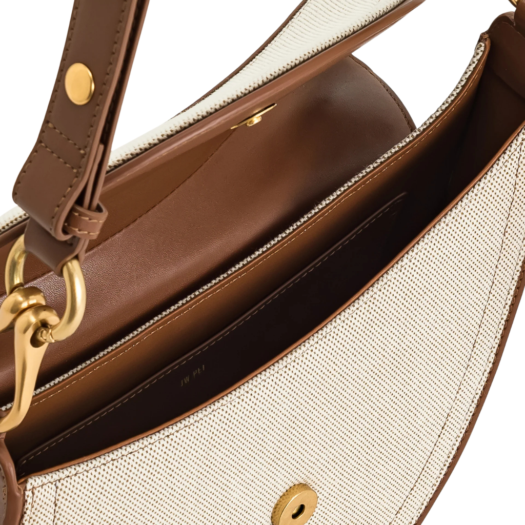 Jw Pei Ashlie Crossbody Bag Brown Canvas
