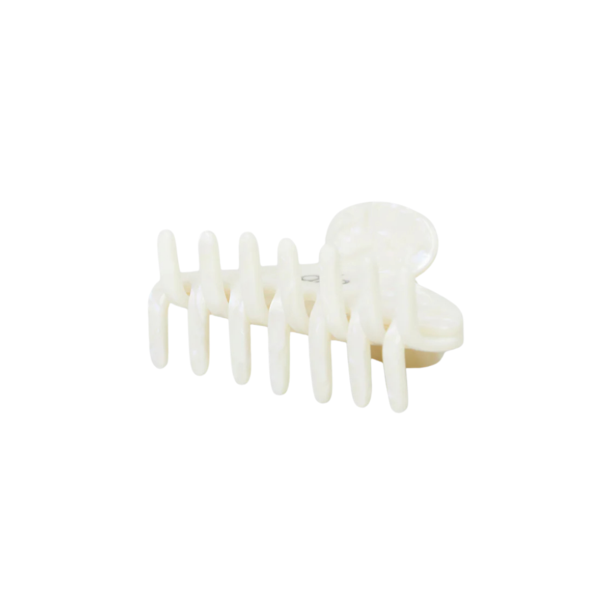Alo Yoga Women's 90's Claw Clip White Pearl