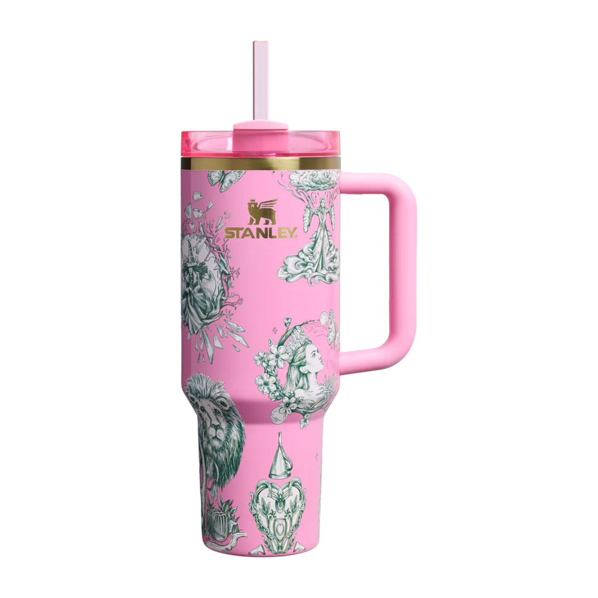 Stanley x The Wicked for Good Quencher H2.0 FlowState Tumbler | 40 OZ Ozian Reprise