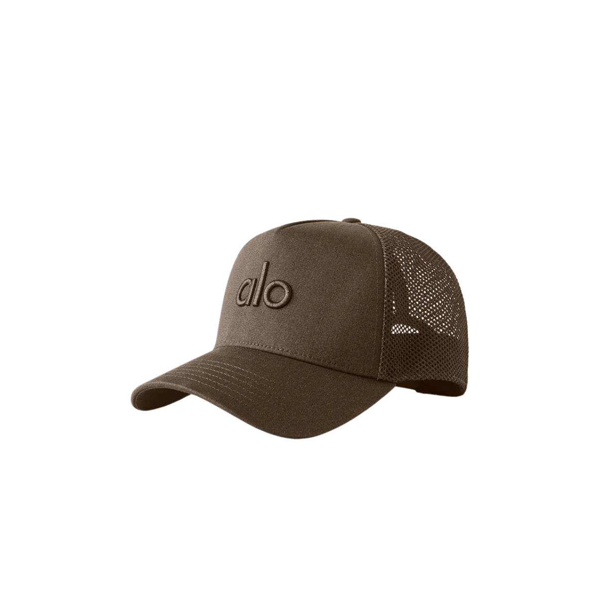 Alo Yoga District Trucker Hat Espresso