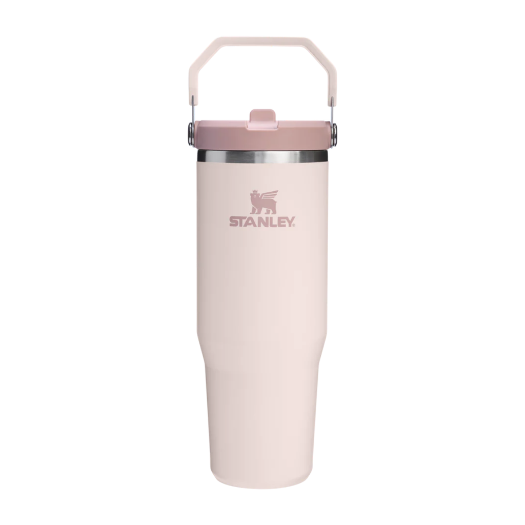 Stanley The IceFlow Flip Straw Tumbler | 30 OZ Rose Quartz