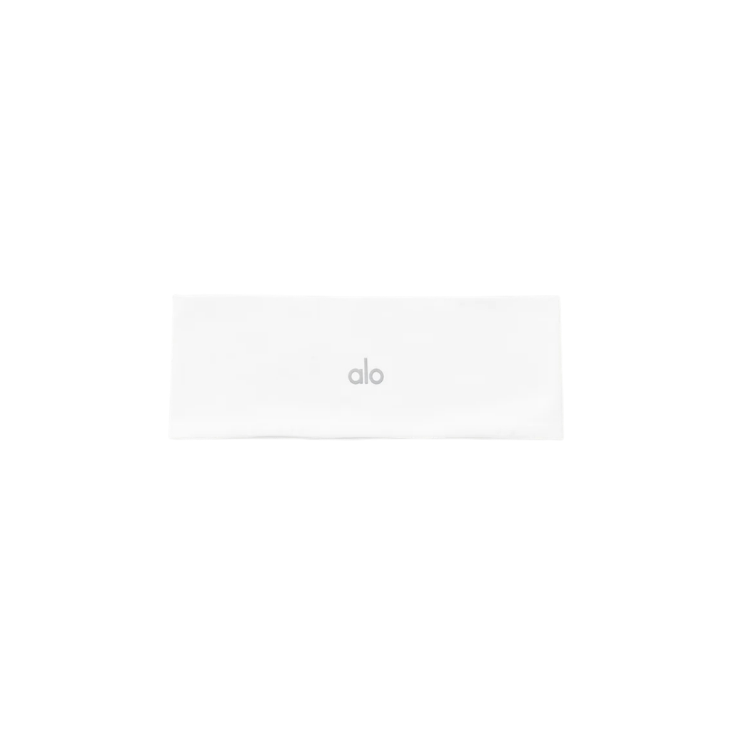 Alo Yoga Performance Conquer Headband White