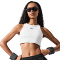 Alo Yoga Women's Aspire Tank White Black
