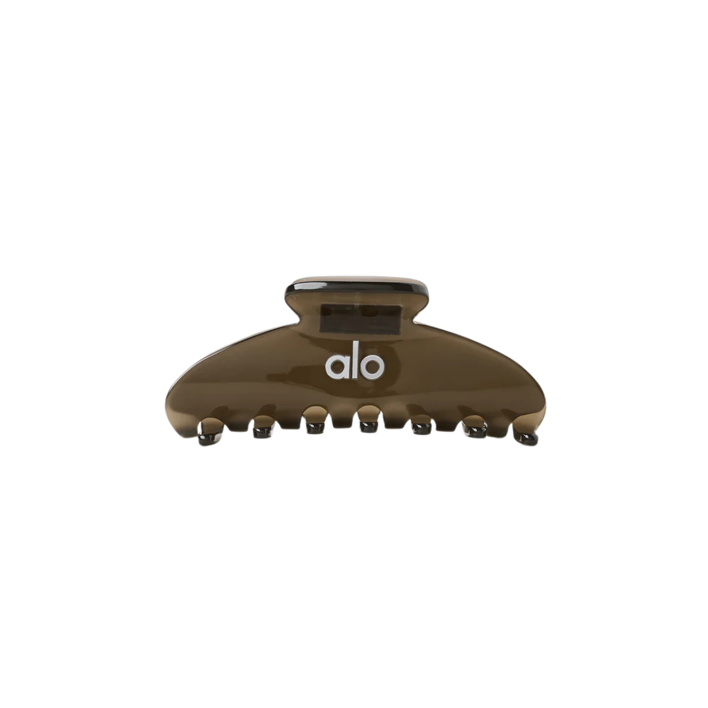Alo Yoga Women's 90's Claw Clip Olive Tree Clear