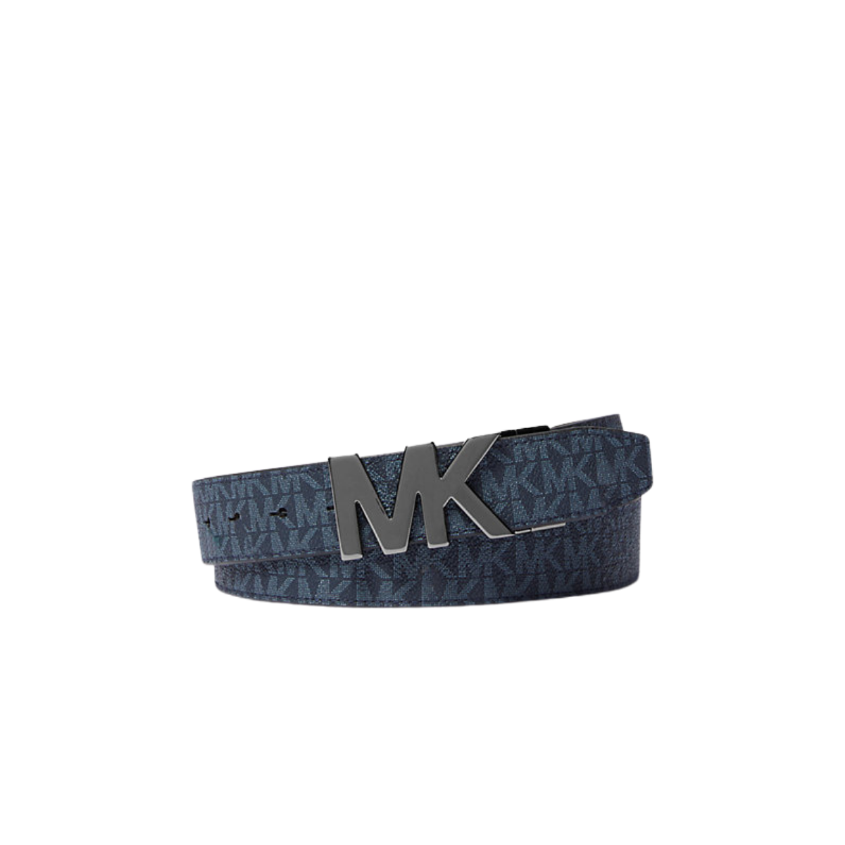 Michael Kors 4-in-1 Signature Logo Belt Box Set Admrl Plblue