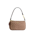 Coach Nolita 19 In Signature Canvas Gold Tan Brown