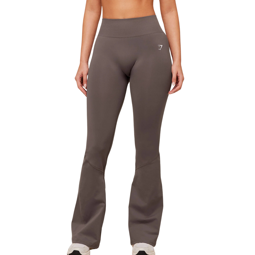 Gymshark Everyday Seamless Flared Legging 2.0 Cool Brown
