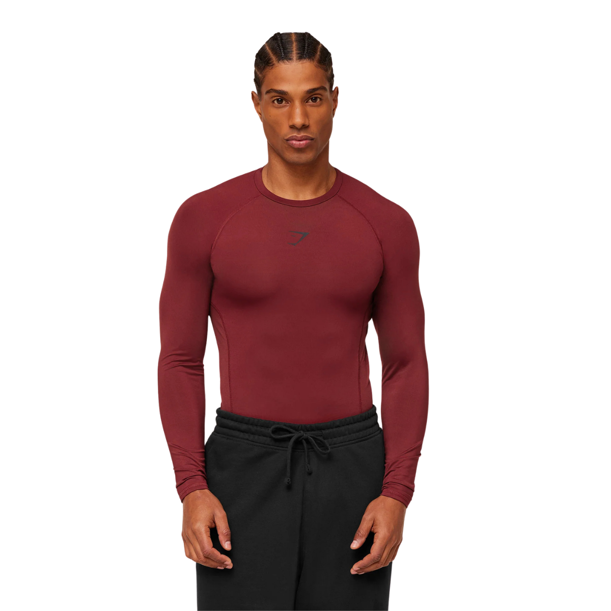 Gymshark Element Baselayer Long Sleeve T-Shirt Sets Red