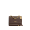 Coach Klare Crossbody Bag Calf Leather Gold Dark Stone
