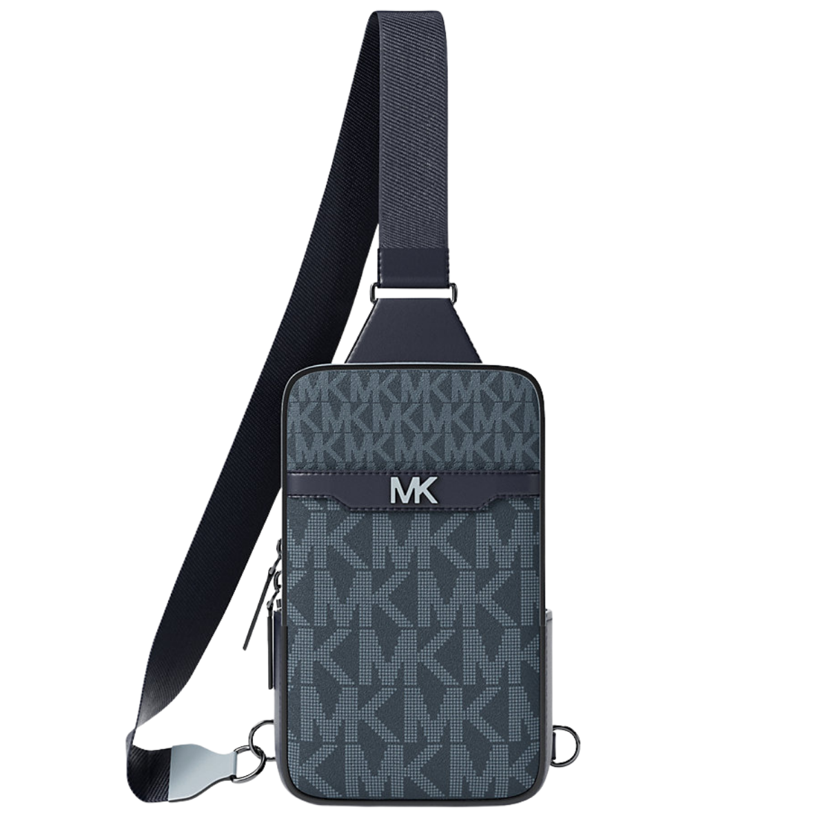 Michael Kors Cooper Small Signature Logo Sling Pack Admirl Multi