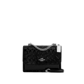 Coach Klare Crossbody Bag In Signature Leather Silver Black