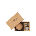 Coach Boxed Plaque And Harness Buckle Cut-To-Size Reversible Belt 38 MM Gunmetal Charcoal Black