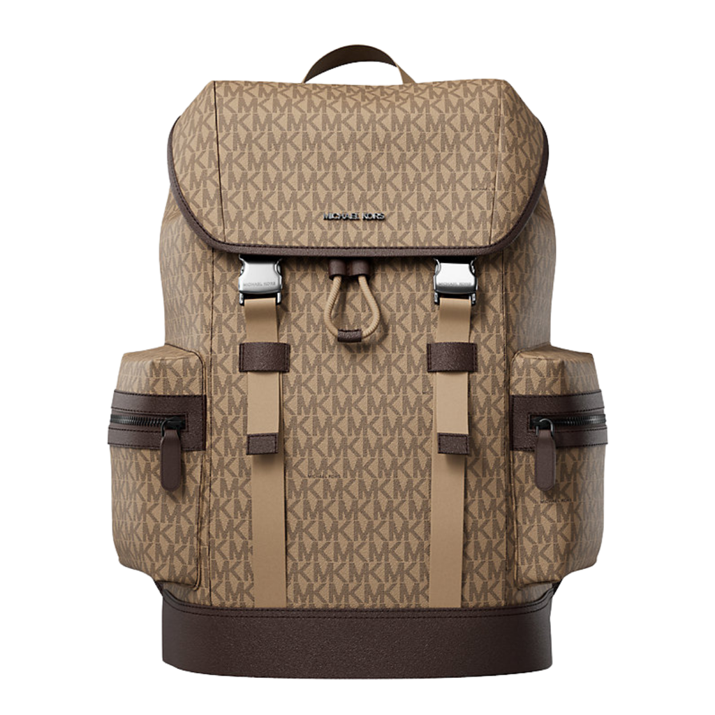 Michael Kors Cooper Logo Backpack Camel