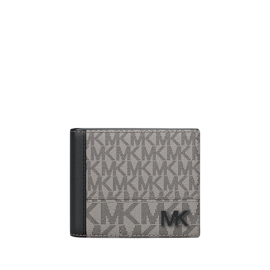 Michael Kors Cooper Signature Logo Billfold Wallet Pg Blk Mul