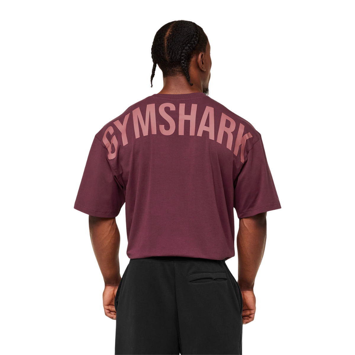 Gymshark Power T-Shirt GS Impact Burgundy