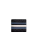 Coach 3-In-1 Wallet In Signature Canvas With Varsity Stripe Charcoal Denim Chalk