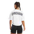 Women's Gymshark Power Oversized T-Shirt White