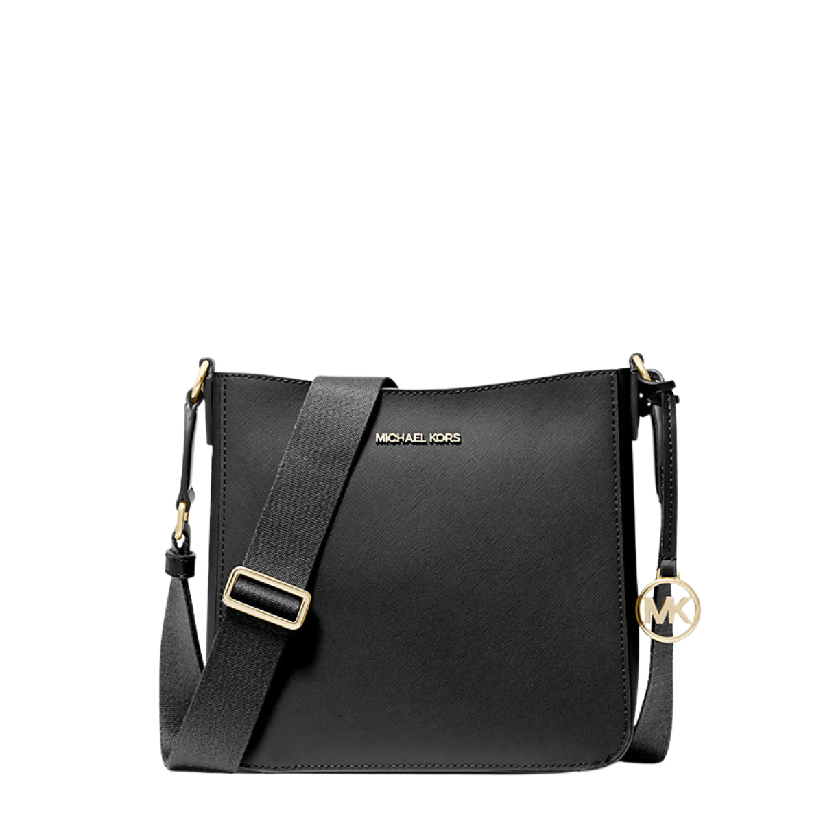 Michael Kors Jet Set Travel Small Messenger Bag Black Black