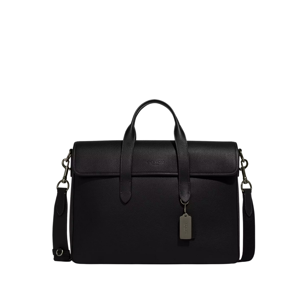 Coach Sullivan Portfolio Brief Gunmetal Black