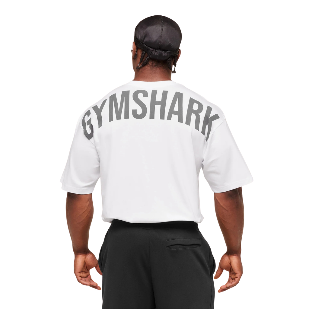 Gymshark Power T-Shirt White