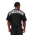Gymshark Power T-Shirt Black Oat White