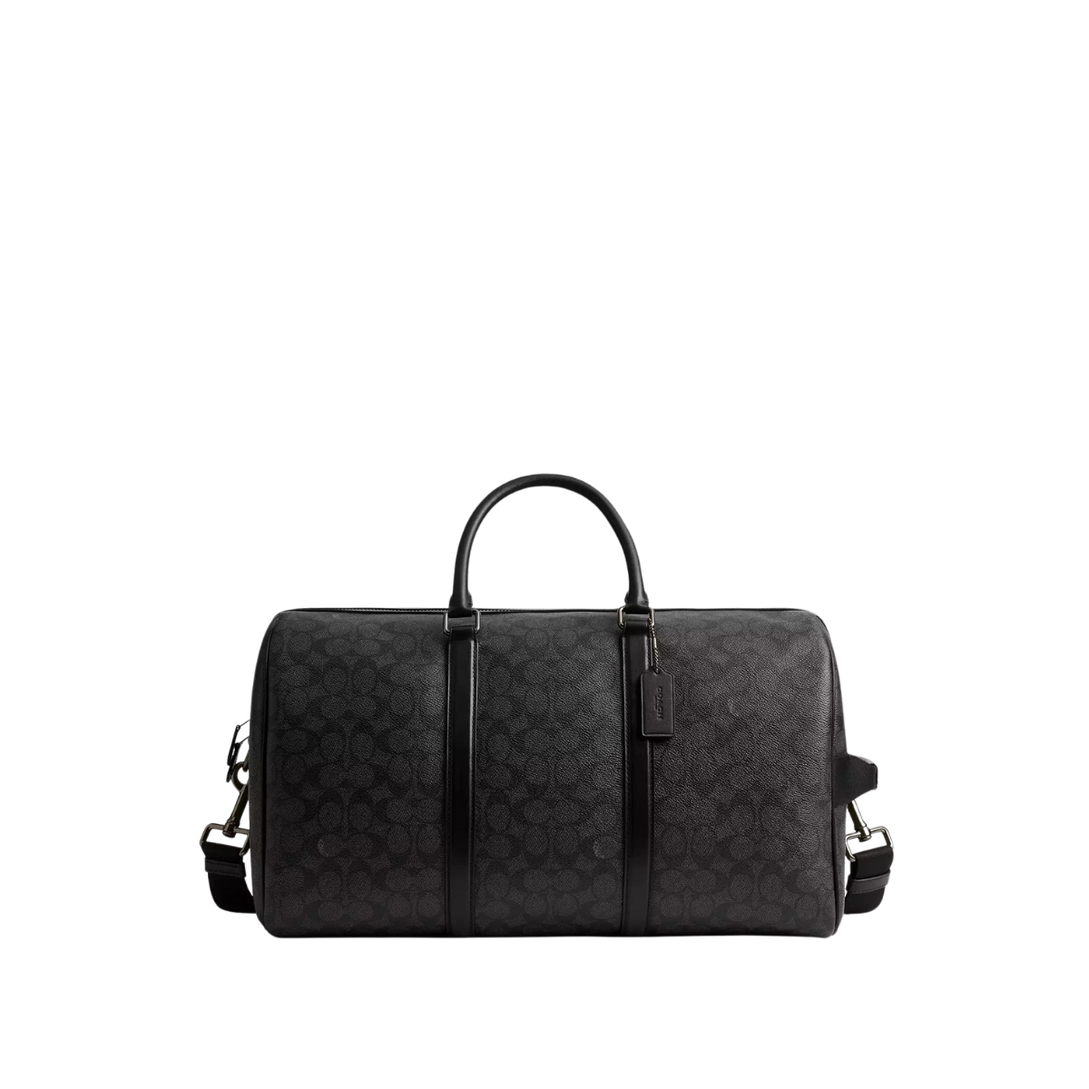 Coach Venturer Bag In Signature Canvas Gunmetal Charcoal Black