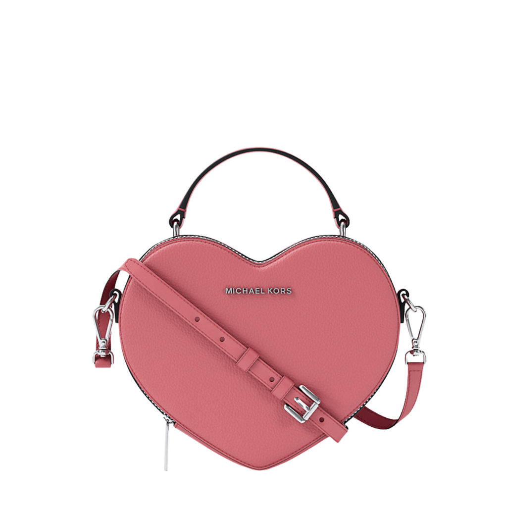 Michael Kors Jet Set Small Heart Crossbody Bag Hibiscus