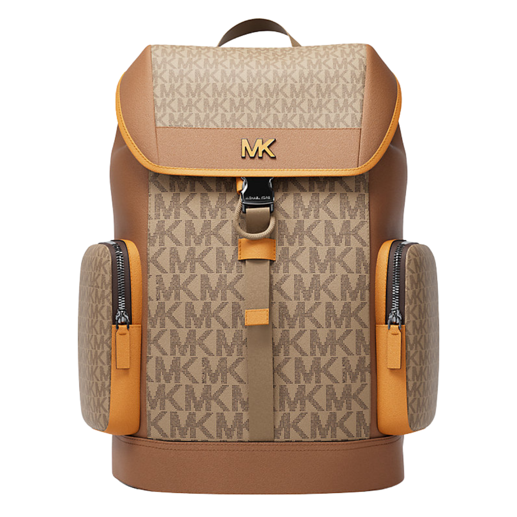 Michael Kors Cooper Medium Signature Logo City Backpack Cml Rorg Mul