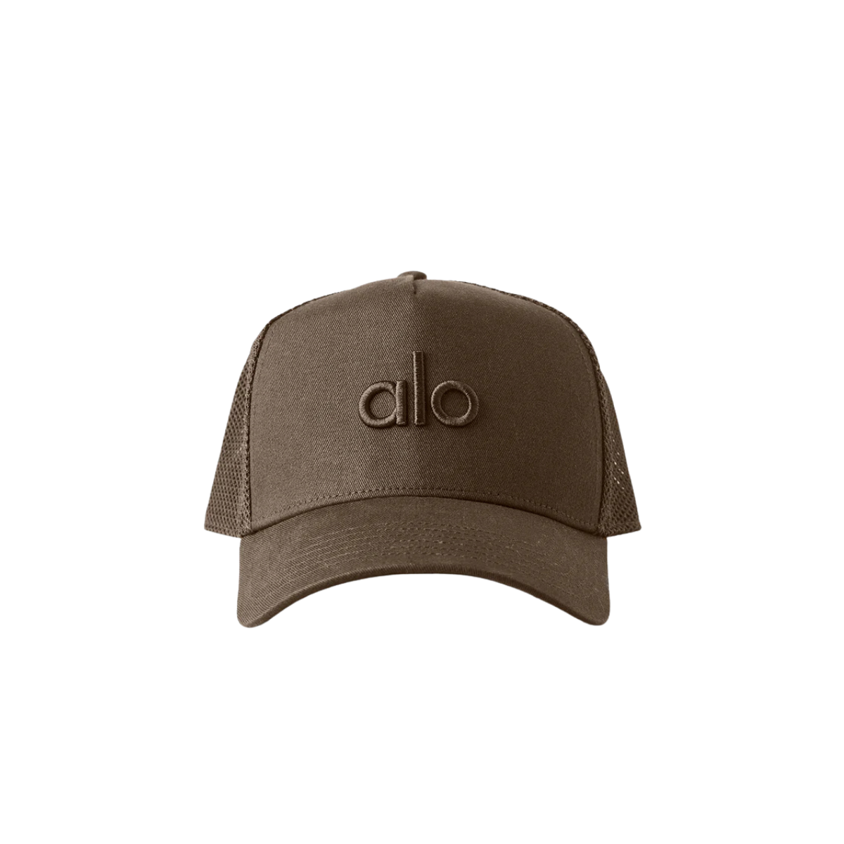 Alo Yoga District Trucker Hat Espresso